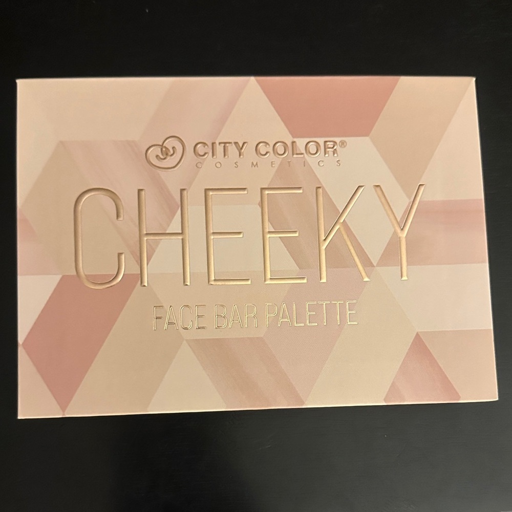 City Color Cheeky Face Bar Palette - Soft Pink & Nude